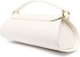 Jil Sander Cannolo Kleine Leren Handtas White Dames - Thumbnail 2