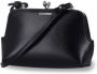 Jil Sander Handtas Leer 9x15x5 cm Zwart Dames - Thumbnail 2