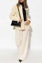 Jil Sander Minimalistische Hazel Wol Overhemd Jas Brown Dames - Thumbnail 2