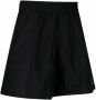 Jil Sander Zwarte Bermuda Shorts van Polyester Zwart Heren - Thumbnail 2