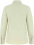 Jil Sander Pastelgroen Poplin Overhemd Stijlvol Ontwerp Groen Dames - Thumbnail 2