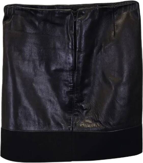 Jil Sander Pre-owned Leather bottoms Zwart Dames