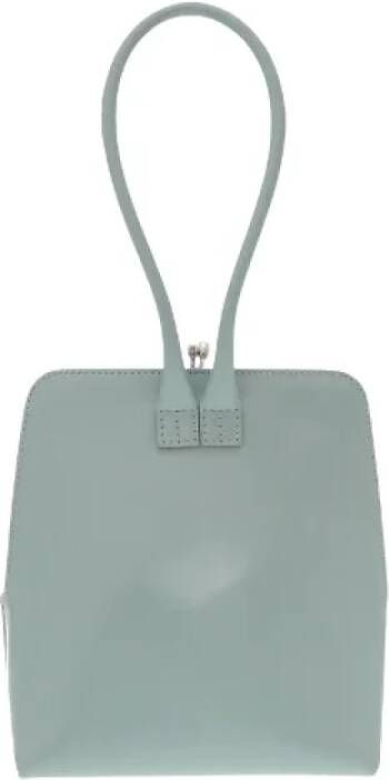 Jil Sander Pre-owned Leather handbags Blauw Dames