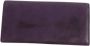 Jil Sander Pre-owned Leather wallets Purple Dames - Thumbnail 2