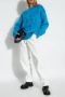 Jil Sander Mohair trui Blauw Dames - Thumbnail 2