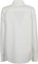 Jil Sander Katoenen Kraag Lange Mouw Shirt Wit White Dames - Thumbnail 2
