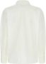 Jil Sander Oversized Poplin Overhemd White Dames - Thumbnail 2