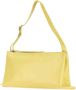 Jil Sander Gele Leren Schoudertas Yellow Dames - Thumbnail 2