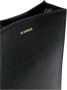 Jil Sander Zwarte Tangle SM Cross Body Tas Black Dames - Thumbnail 6