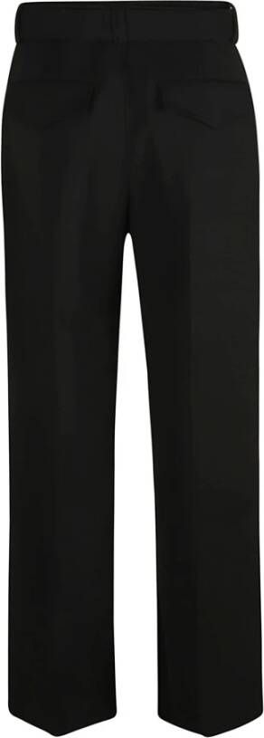 Jil Sander Zwarte Broek Zwart Dames