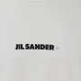 Jil Sander Witte Oversized Sweaters met Bedrukt Logo Wit Heren - Thumbnail 7