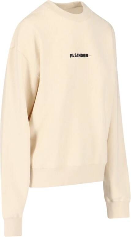 Jil Sander Witte Truien Klassieke Collectie Wit Dames