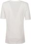 Jil Sander Witte T-shirt met Logo Print voor Dames White Dames - Thumbnail 3