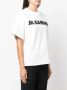 Jil Sander Comfortabel Oversized T-Shirt met Lettering White Dames - Thumbnail 9