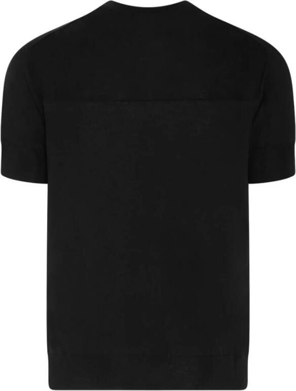 Jil Sander Stijlvolle zwarte T-shirts en Polos Zwart Heren