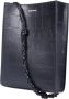 Jil Sander Zwarte Tangle SM Cross Body Tas Black Dames - Thumbnail 4
