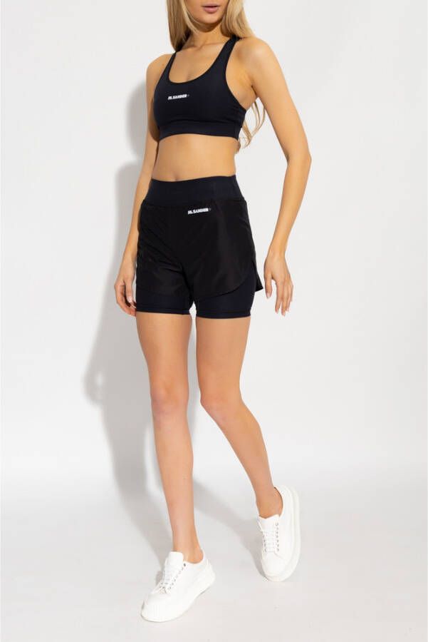 Jil Sander Korte broek Zwart Dames