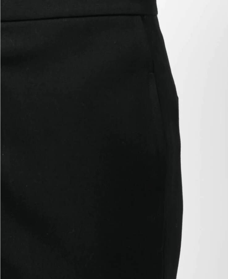 Jil Sander Moderne Wijde Broek Zwart Dames