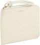 Jil Sander Katoenen Kaarthouder Portemonnee White Dames - Thumbnail 2