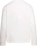Jil Sander Witte Ribgebreide Crewneck T-shirts en Polos White Heren - Thumbnail 4