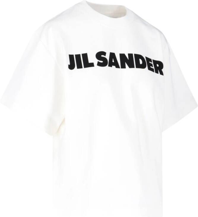 Jil Sander Witte T-shirts en Polos Wit Dames