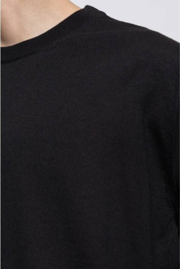Jil Sander Wollen trui Black Heren
