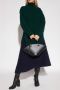 Jil Sander Asymmetric Knit Midi Skirt Blauw Dames - Thumbnail 6