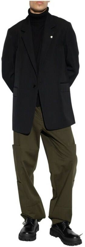 Jil Sander Wool turtleneck sweater Zwart Heren