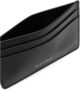 Jil Sander Vierkante Logo Letter Kaarthouder Black Dames - Thumbnail 3