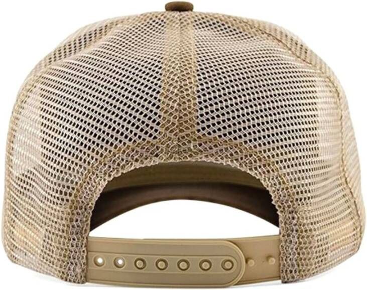 John Hatter Ademende Mesh Baseballpet Beige Dames