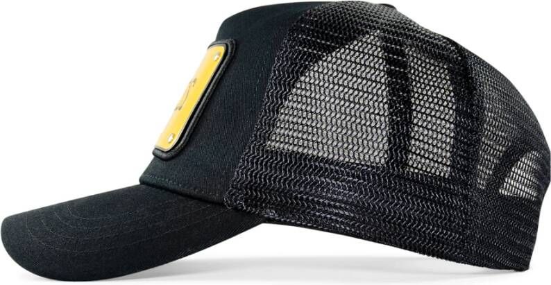 John Hatter Ademende Mesh Baseballpet Zwart Dames