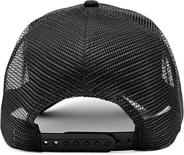 John Hatter Ademende Mesh Baseballpet Zwart Heren