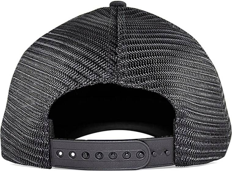 John Hatter Ademende Mesh Baseballpet Zwart Heren