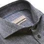 John Miller Blauwe overhemden met lange mouwen Blue Heren - Thumbnail 2