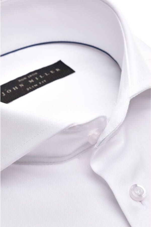 John Miller Shirts Wit Heren