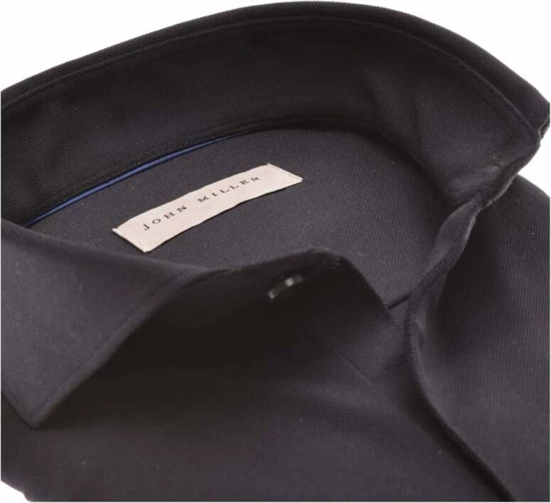 John Miller Polo Overhemden Zwart 5140881-290 Zwart Heren
