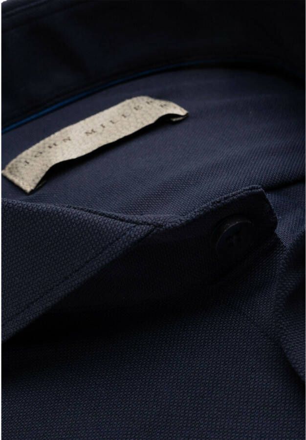 John Miller Shirt Blauw Heren