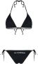 John Richmond Contrast Triangle Bikini Zwart Dames - Thumbnail 2