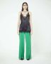 John Richmond Brede broek Groen Dames - Thumbnail 3
