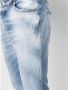 John Richmond Denim Straight Jeans met Opgeslagen Zoom Blue Heren - Thumbnail 2