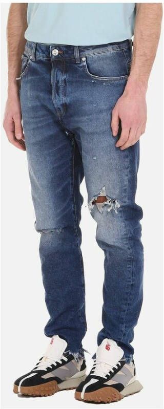 John Richmond Jeans met breuk Blauw Heren
