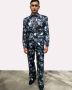 John Richmond Klassieke Denim Jas met Iconisch Catwalk Patroon Meerkleurig Heren - Thumbnail 2