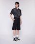 John Richmond Bermuda Shorts met Elastische Taille Black Heren - Thumbnail 3