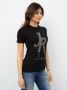 John Richmond Rwp22182Ts Dames T-Shirt Black Dames - Thumbnail 2