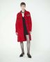 John Richmond Shirt Effect -jas en geborduurd logo Rood Dames - Thumbnail 2