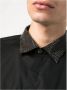 John Richmond Formeel Shirt met Geborduurd Logo Zwart Heren - Thumbnail 2
