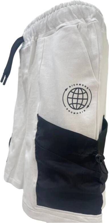 John Richmond Zomer Casual Shorts Wit Heren