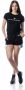 John Richmond Contrast Initial Shorts Zomer Klaar Black Dames - Thumbnail 2