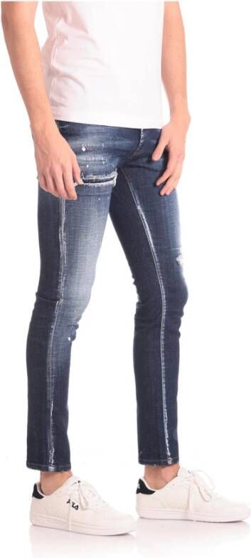John Richmond Skinny jeans Blauw Heren