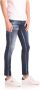 John Richmond Tranentrekkende Slim-Fit Jeans Blauw Heren - Thumbnail 7